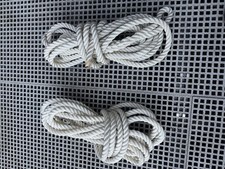 16mm Mooring Rope With Spliced loop at one end.  8.7m Long. Unused, no wear.