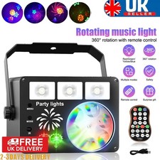 Disco Stage Light Party Lights Sound Activated Party Lights with Remote UK
