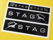 TRIUMPH STAG silver and black