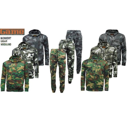 Mens army camo fleece - camo,