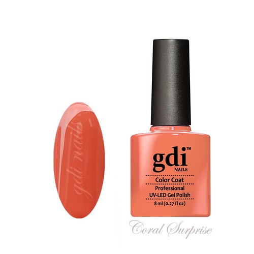Gdi nails coral surprise - nails, "