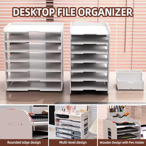 Tier desk organiser paper - tier,