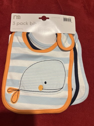 Mothercare pack bib - 3-pack,