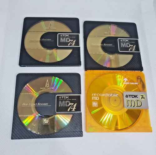 Lot tdk md 74 - tdk, minidiscs