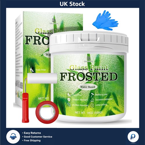 Elegant frosted glass window - frosted,