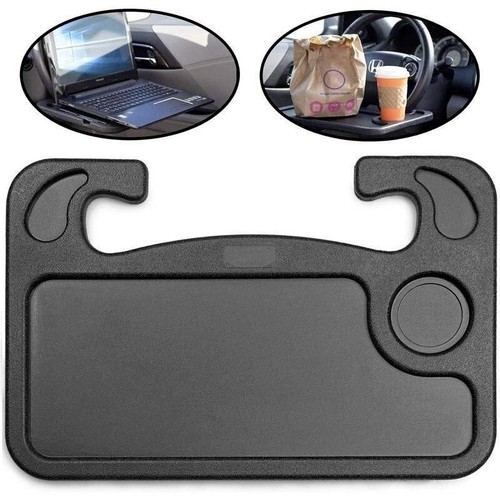 Black universal car laptop - black,