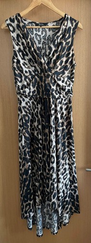 Animal print sleeveless dip - animal,