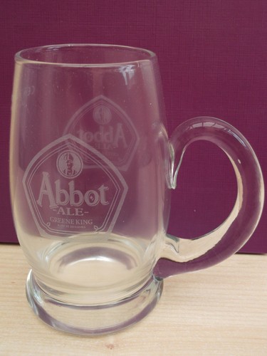 Greene king abbot ale tankard - abbot,