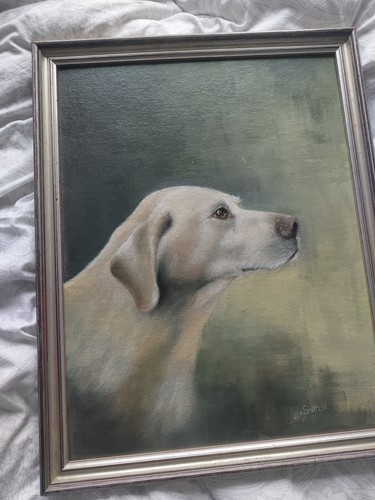 Oil painting yellow - painting, /