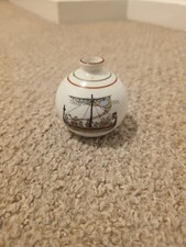 Vintage miniature porcelain vase from Limoges, France