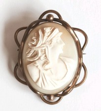 Antique Victorian Carved Shell