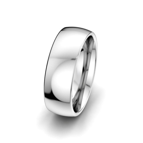Wedding men silver ring - silver,