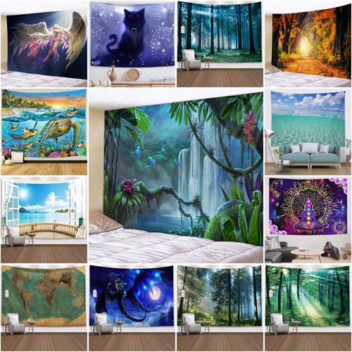 Large scenery tapestry animals - tapestry,