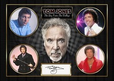 Tom Jones - Signed - Designed