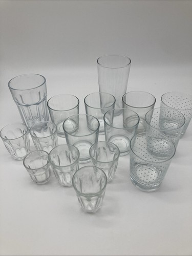 Joblot glasses 16 - of,