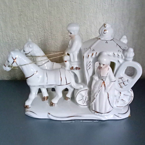 Unmarked white ceramic - white,