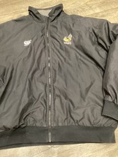London Wasps Reversibl  rain Jacket - Rare Rugby Jacket size XXXL 3XL