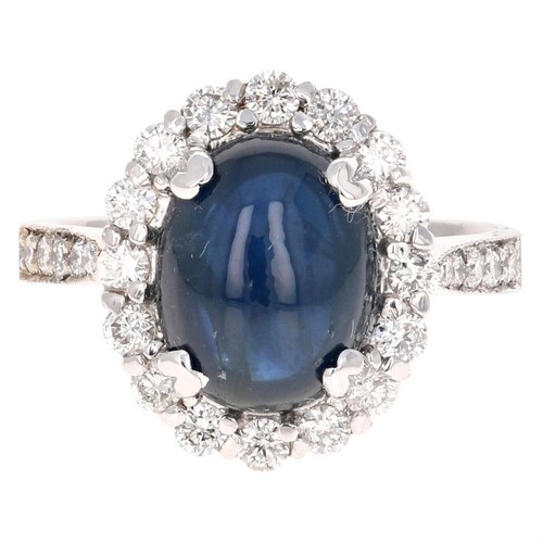 Carat sapphire diamond 18 - sapphire,