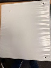 Elba 40mm Panorama 4 D-Ring Presentation Binder A4 White 400001300