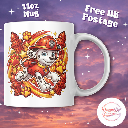 Paw patrol marshall mug cute - marshall,
