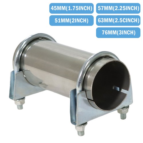 76mm clamp exhaust - clamp, on