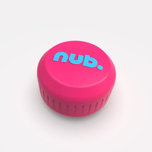 Nub cricket bat handle - nub., end