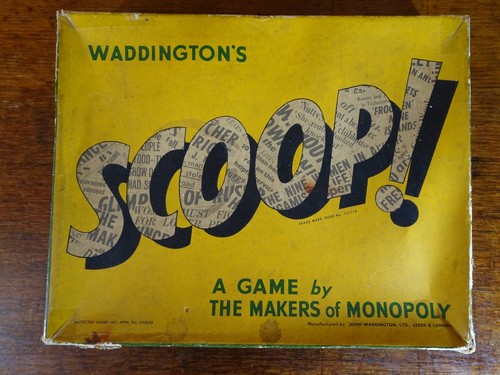 Scoop vintage waddingtons - scoop!,