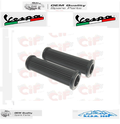 Pair black grips - pair, of