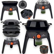 NGT Dynamic Gas Stove Cooking System Station Portable BBQ Camping Carp Fishing