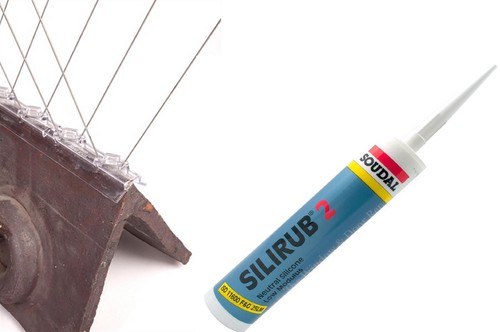 Roof ridge bird spikes anti - ridge,