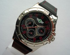 MINI John Cooper Works S JCW Racing Sport Car Accessory Red Chili Design Watch