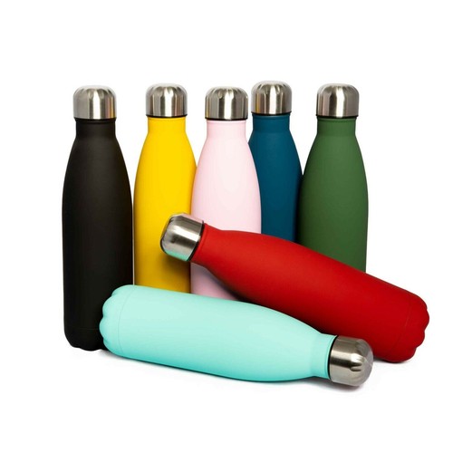 Stainless steel water bottle - stainless,