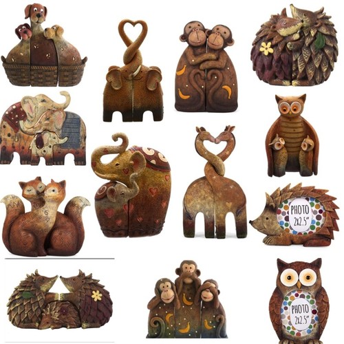 Cute resin animals ornament - cute,