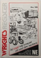 Vintage Wrights Register Agricultural Machinery Sales Catalogue, 1985