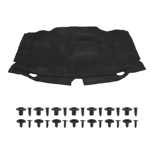 Car hood insulation pad - insulation, for