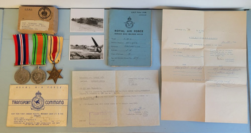 Boxed wwii medal group - wwii,
