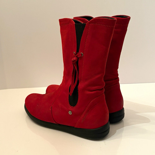 Wolky center red - center, leather