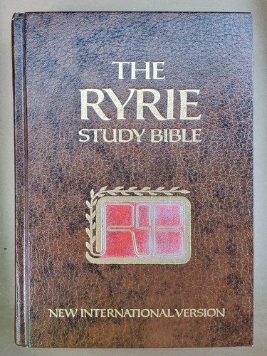 Ryrie study bible - ryrie, new