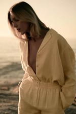 Zara Yellow Co Ord Set 100%