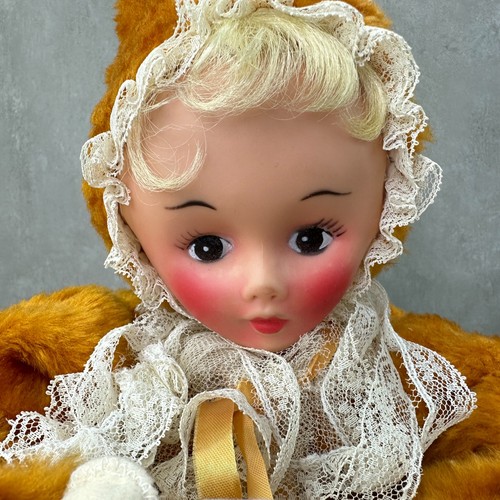 Vintage boudoir bed doll - bed, mid