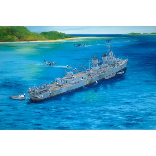 Trumpeter 03722 uss - trumpeter,