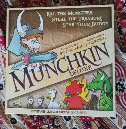 Munchkin deluxe board - munchkin,