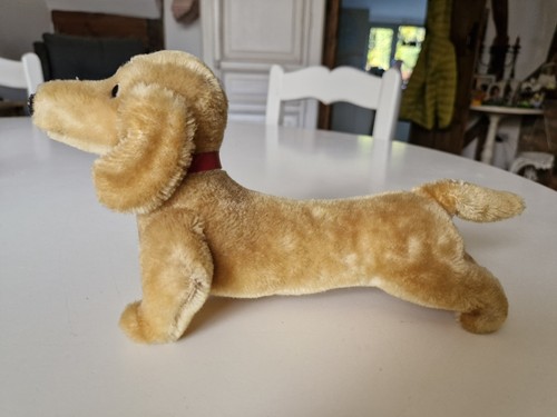 Vintage steiff dachshund - vintage,