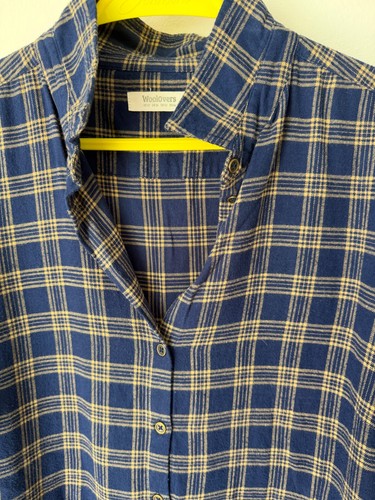 Woolovers blue and beige - , check