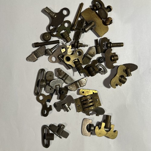 Vintage clock parts winding