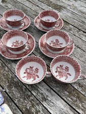 SPODE “PINK CAMILLA” PART DINNER SERVICE SELECTION - C1833 / C1883