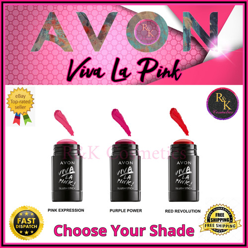 Avon viva pink blush stick - pink,