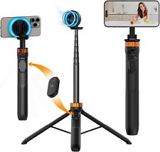 K&F Concept 63'' Phone Selfie Stick Tripod Compatible with MagSafe, Lightweight