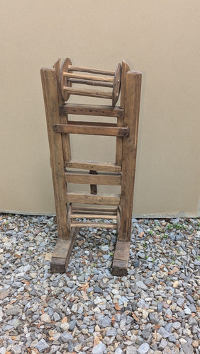 Antique primitive wooden yarn - primitive,