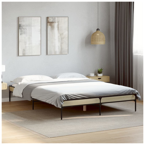 Bed frame sonoma - frame, oak